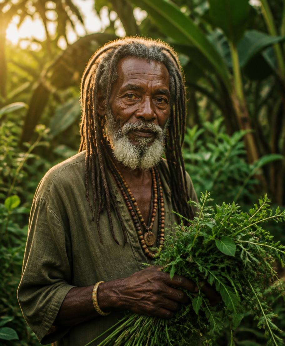 Dalton Roots, Jamaican bush doctor